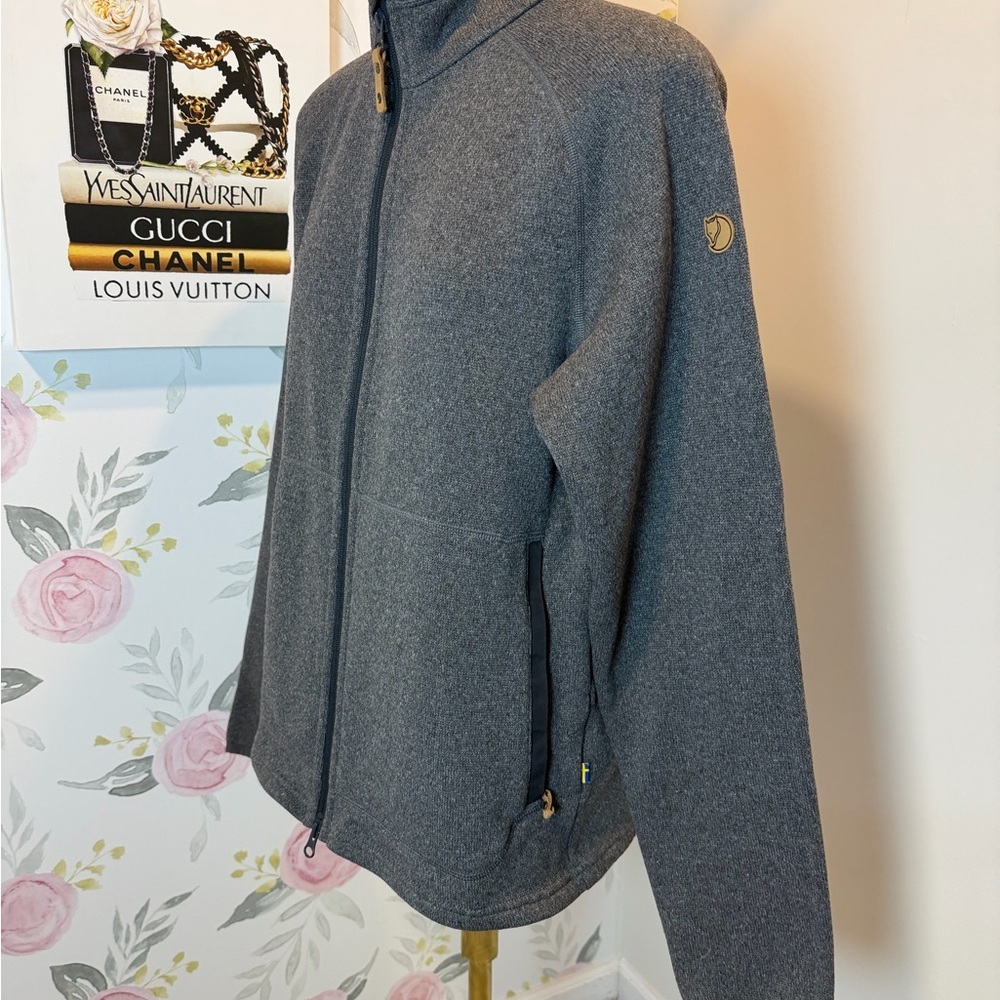 Men’s Fjall Raven Ovik Fleece Zip Jacket - Picture 2 of 4